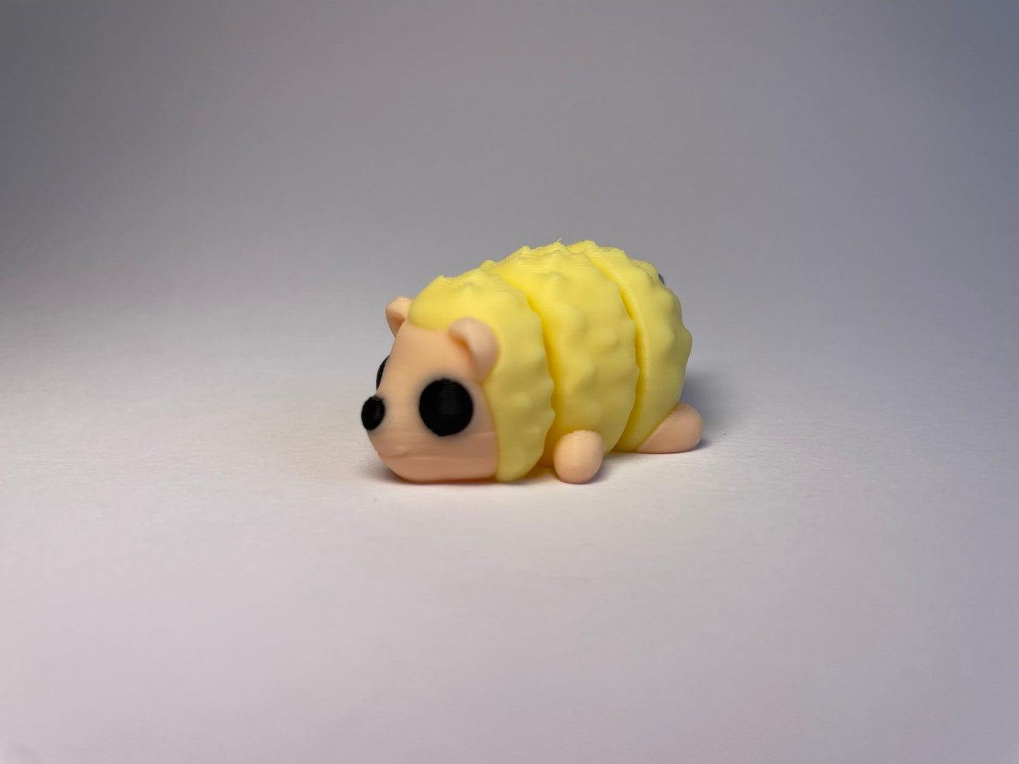 Flexi-Igel Schlüsselanhänger aus PLA, 3D-gedruckt von 3DruckAS
