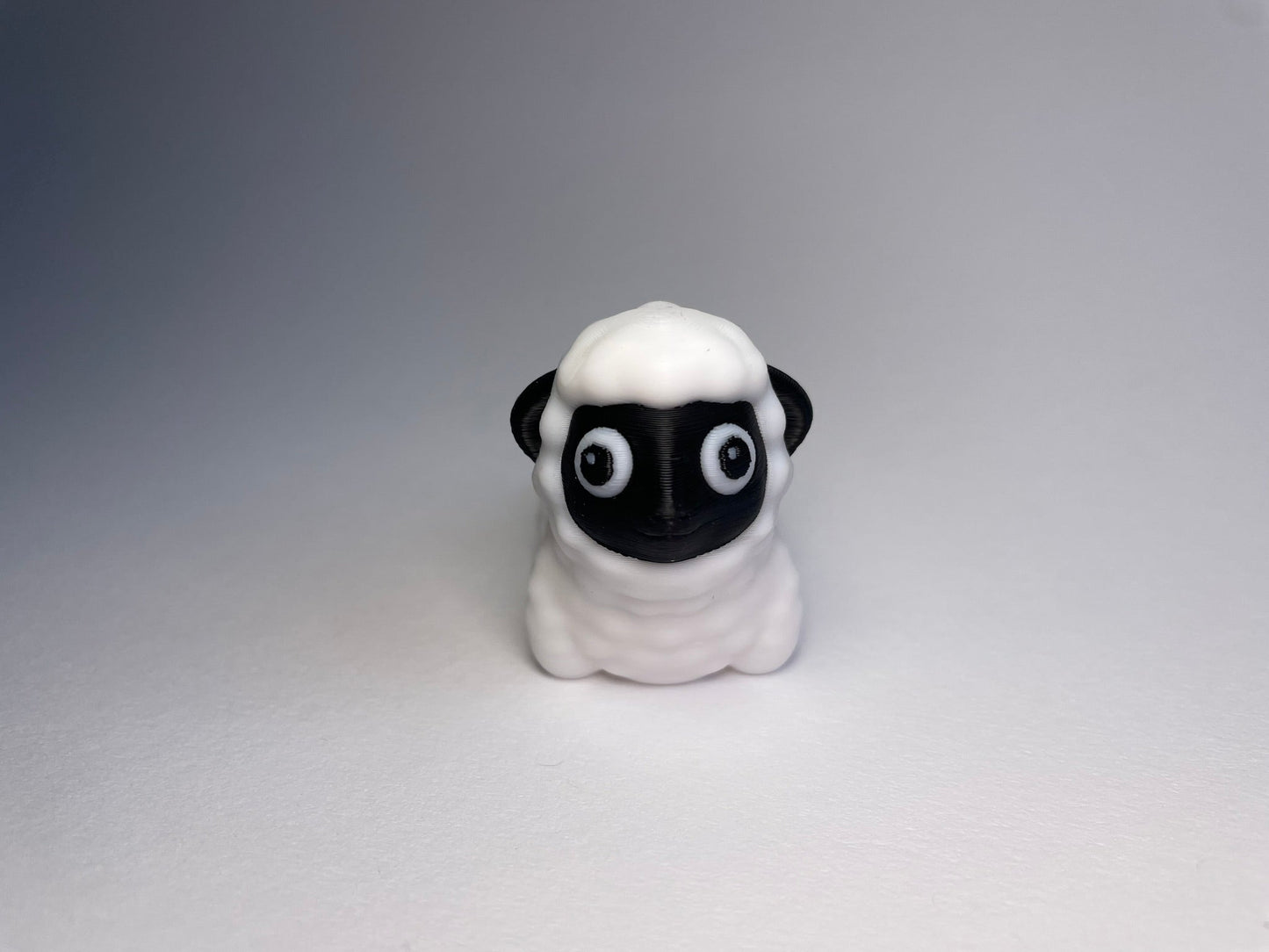 Flexi-Schaf Schlüsselanhänger aus PLA, 3D-gedruckt von 3DruckAS
