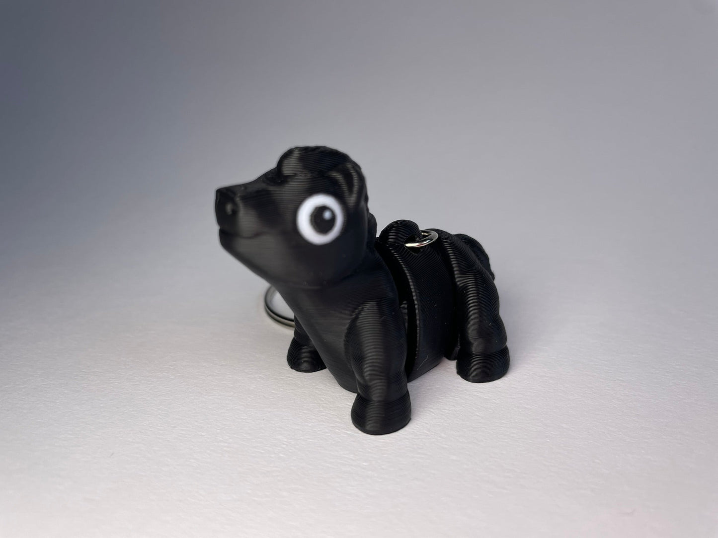 Flexi-Pferd Schlüsselanhänger aus PLA, 3D-gedruckt von 3DruckAS