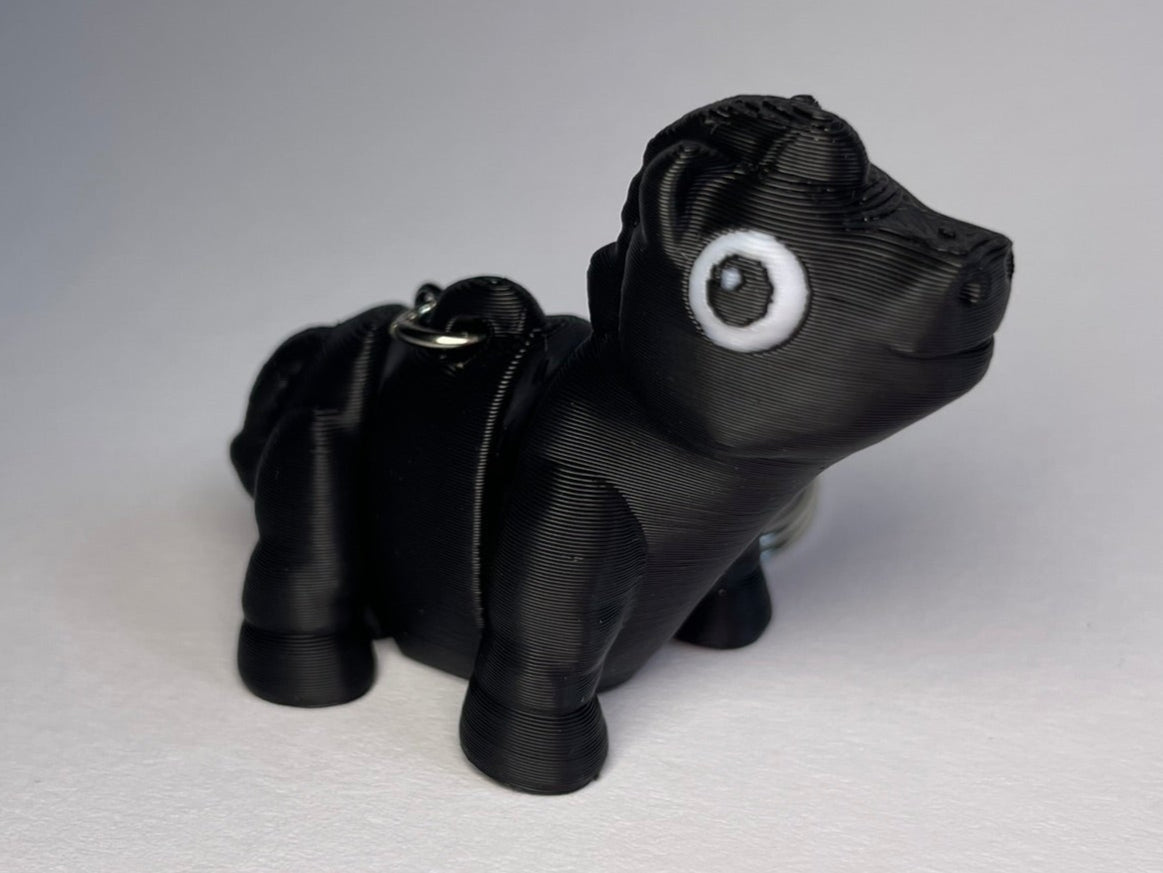 Flexi-Pferd Schlüsselanhänger aus PLA, 3D-gedruckt von 3DruckAS