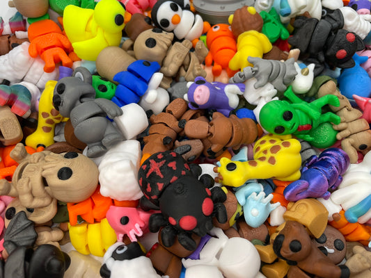 Mini Flexis aus PLA, 3D-gedruckt von 3DruckAS