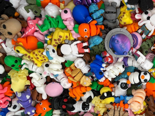 Mini Flexis aus PLA, 3D-gedruckt von 3DruckAS