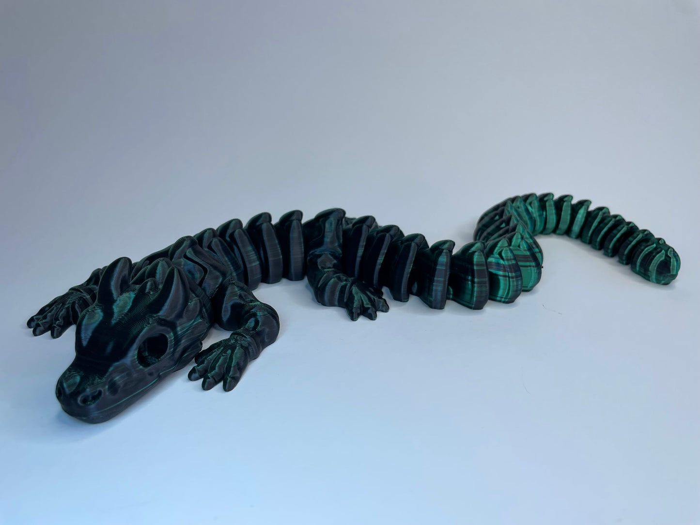 Flexi Skelett Drache aus PLA, 3D-gedruckt von 3DruckAS