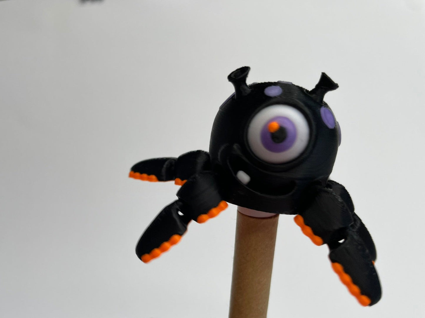 Flexi Alien Squid Spinner aus PLA, 3D-gedruckt von 3DruckAS