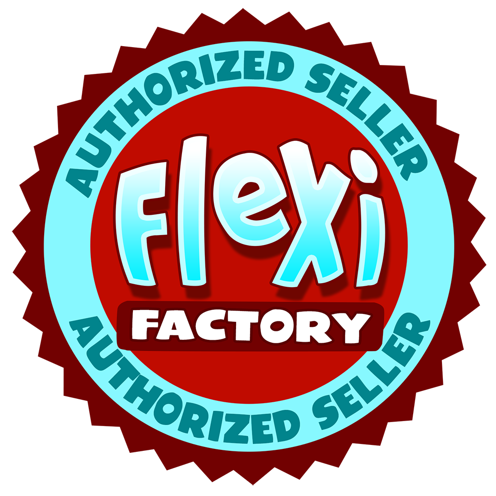 Flexi Factory Authorized Dealer – offizieller Händler 3DruckAS für lizenzierte 3D-Druck Designs von Flexi Factory (3D-gedruckte Produkte)