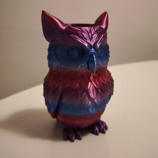 Eulen Stiftebecher | Schreibtischdeko & Organizer | 3D-Druck | 3DruckAS