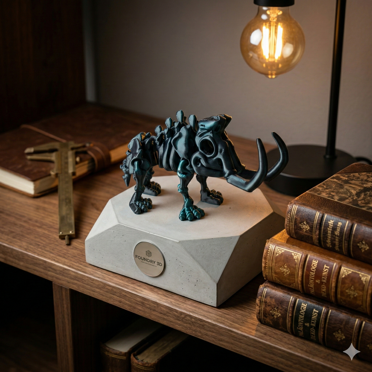 Mammut – Flexi-Skelett | beweglicher Urzeitriese | 3D-Druck | 3DruckAS