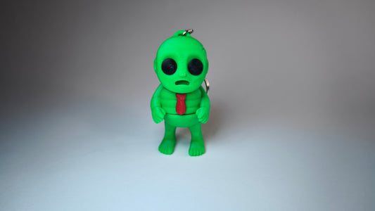 Flexi-Zombie Morti – Anhänger für Schlüsselbund oder Rucksack