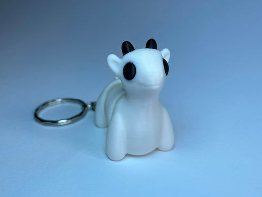 Helga die Ziege – 3D-gedruckter PLA-Schlüsselanhänger von 3DruckAS