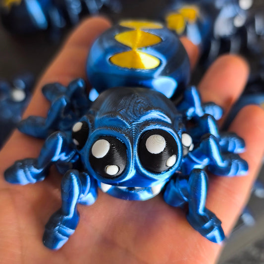 Spidiii XL (9cm) – flexible Spinne | Spider | PLA 3D-Druck