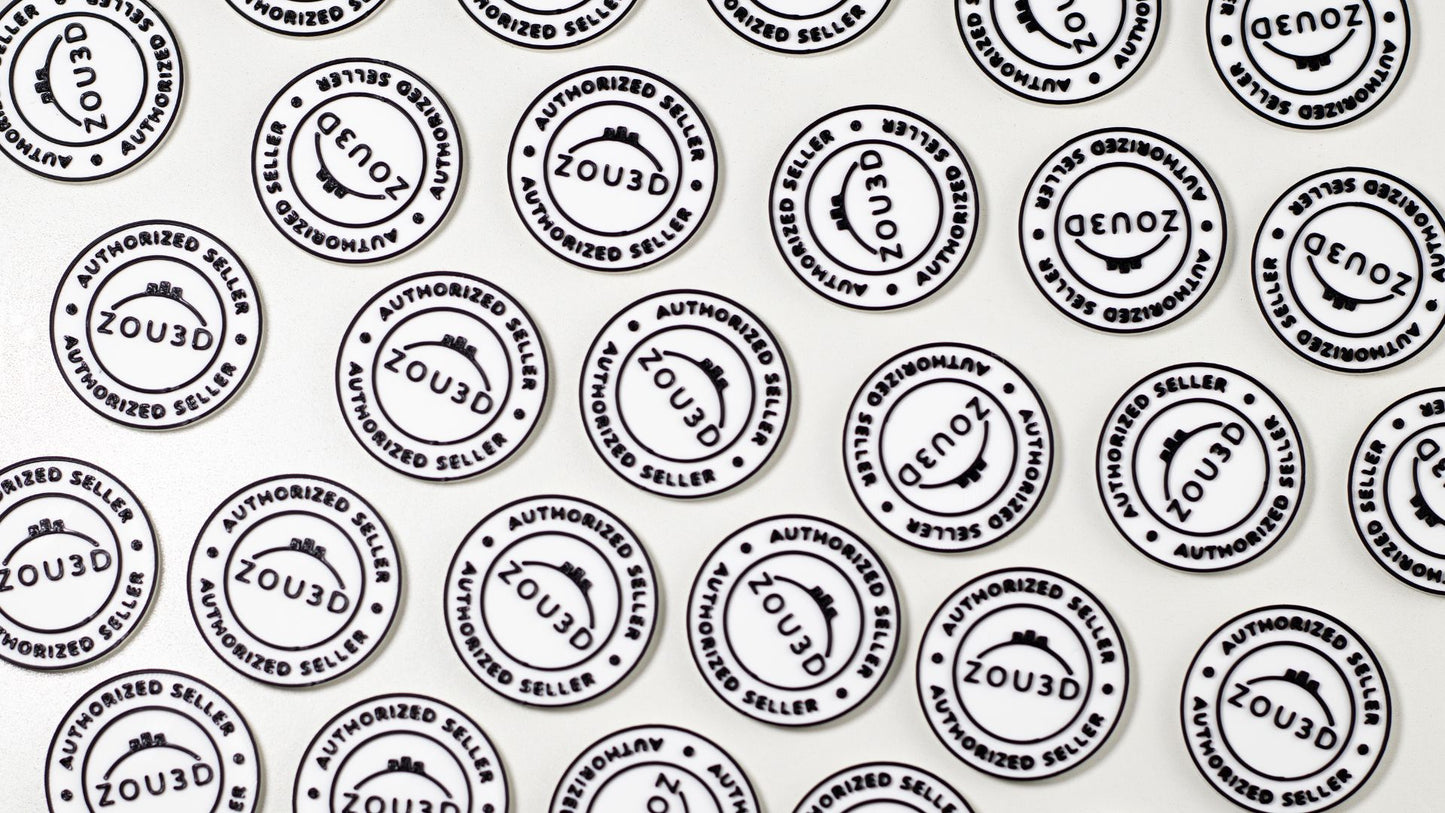 ZOU3D Authorized Seller – offizieller Händler 3DruckAS für lizenzierte 3D-Druck Designs von ZOU3D (3D-gedruckte Produkte)