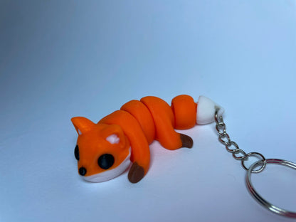 Flexi-Fuchs Schlüsselanhänger aus PLA, 3D-gedruckt von 3DruckAS