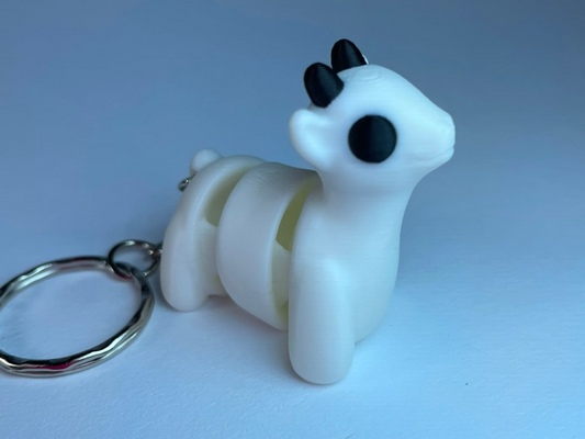 Flexi-Ziege Schlüsselanhänger aus PLA, 3D-gedruckt von 3DruckAS