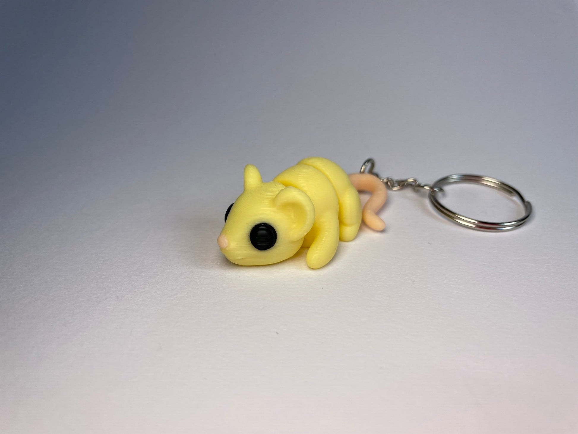 Flexi-Maus Schlüsselanhänger aus PLA, 3D-gedruckt von 3DruckAS