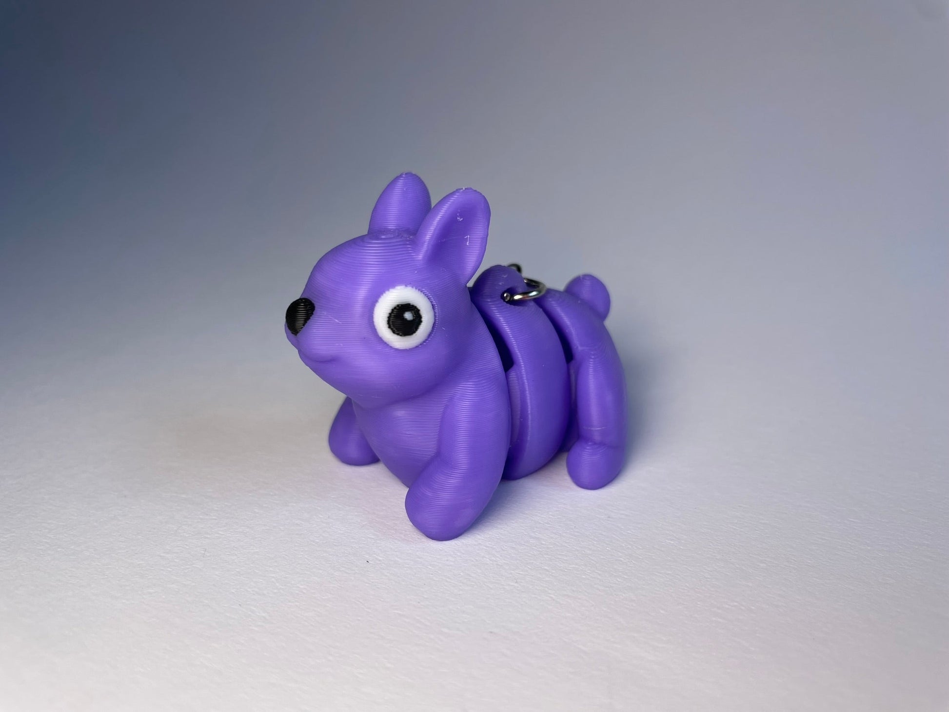Flexi-Hässchen Schlüsselanhänger aus PLA, 3D-gedruckt von 3DruckAS