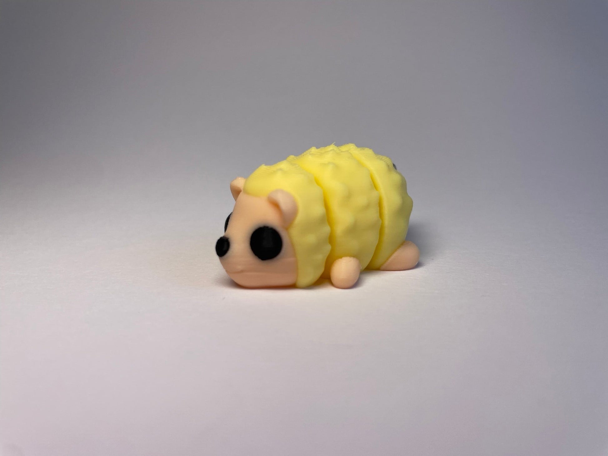 Flexi-Igel Schlüsselanhänger aus PLA, 3D-gedruckt von 3DruckAS