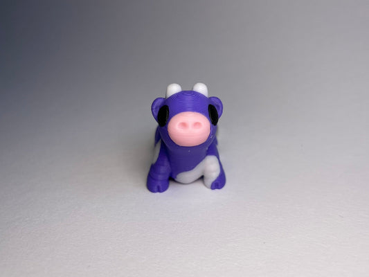 Flexi-Kuh Schlüsselanhänger aus PLA, 3D-gedruckt von 3DruckAS