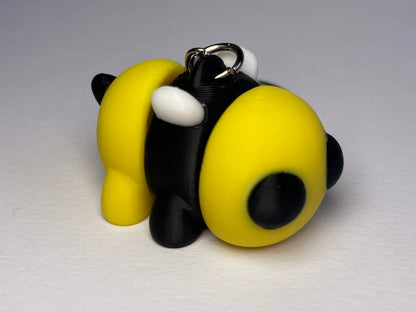Flexi-Biene Schlüsselanhänger aus PLA, 3D-gedruckt von 3DruckAS