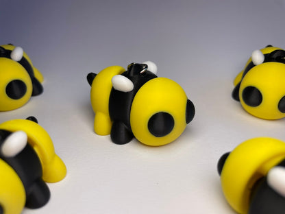 Flexi-Bienchen Schlüsselanhänger aus PLA, 3D-gedruckt von 3DruckAS