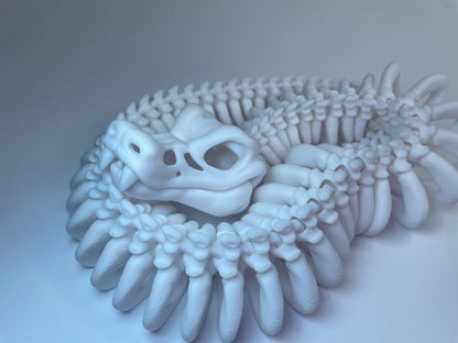Flexi Skelett Schlange aus PLA, 3D-gedruckt von 3DruckAS