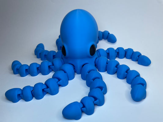 Riesen Flexi Oktopus aus PLA, 3D-gedruckt von 3DruckAS