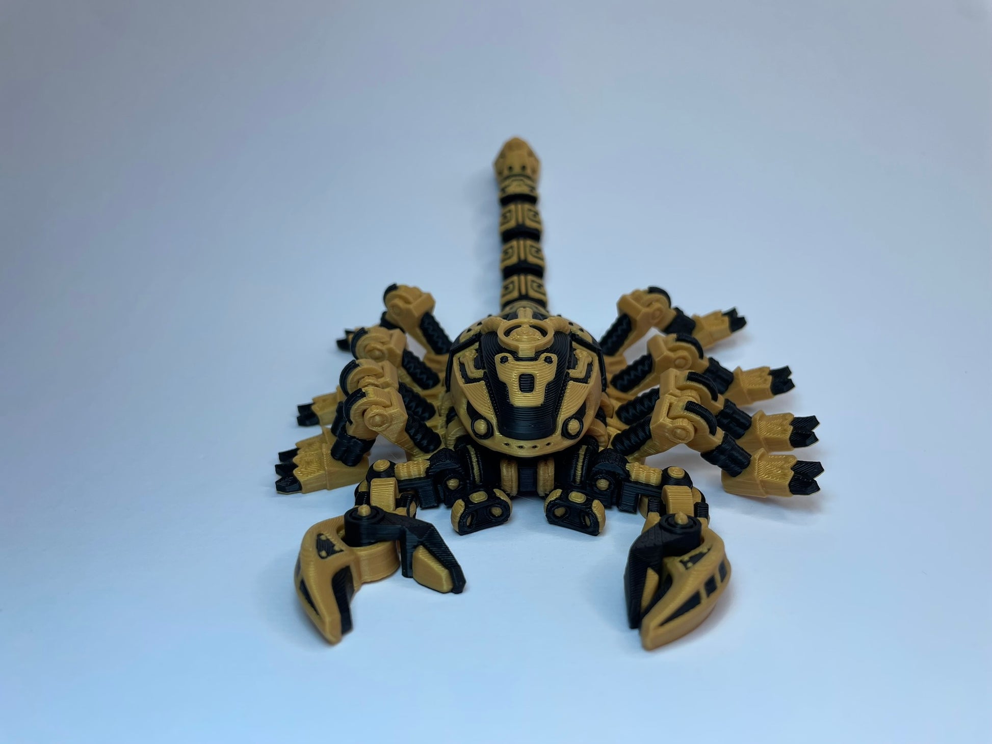 Flexi Cyber Skorpion aus PLA, 3D-gedruckt von 3DruckAS