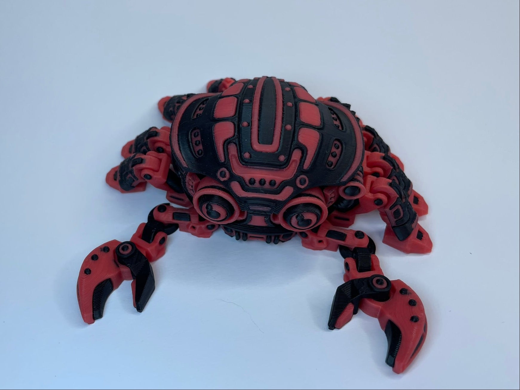 Flexi Cyber Krabbe aus PLA, 3D-gedruckt von 3DruckAS