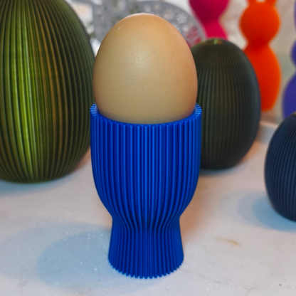 Eierbecher geriffelt  | Dekorative Eierbecher | große Farbauswahl