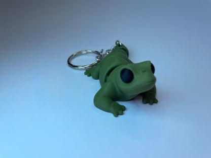 Lizzy Eidechse als flexibler Schlüsselanhänger im Reptilien-Look