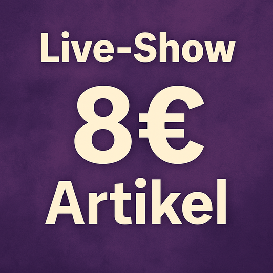 🛒 8€-Artikel – Live-Sale bei TikTok  Artikel-Nr.: 3DAS-2599-008