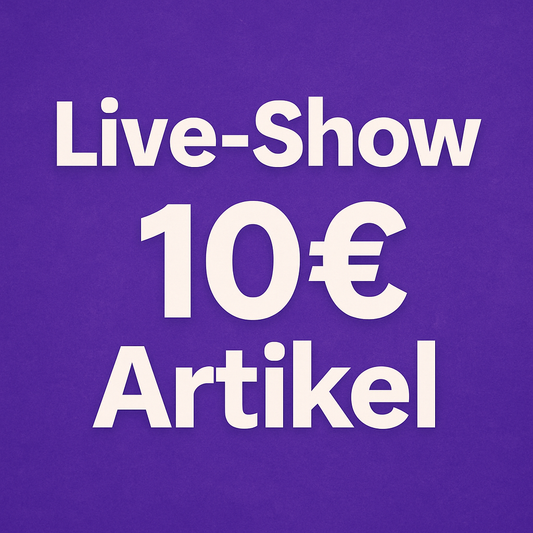 🛒 10€-Artikel – Live-Sale bei TikTok  Artikel-Nr.: 3DAS-2599-010