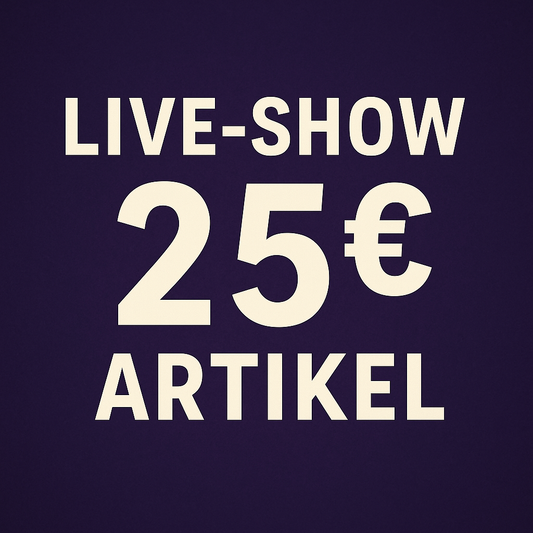 🛒 25€-Artikel – Live-Sale bei TikTok  Artikel-Nr.: 3DAS-2599-025