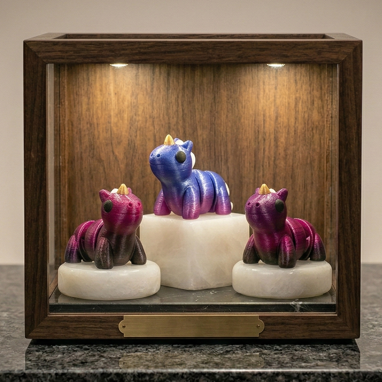 Einhorn Anna | Flexi | 3D-Druck Sammelfigur | 3DruckAS