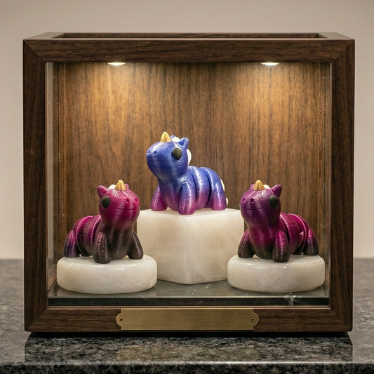 Einhorn Anna | Flexi | 3D-Druck Sammelfigur | 3DruckAS