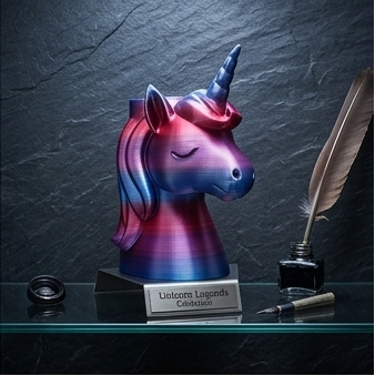 Einhorn Stiftebecher | Schreibtischdeko & Organizer | 3DruckAS