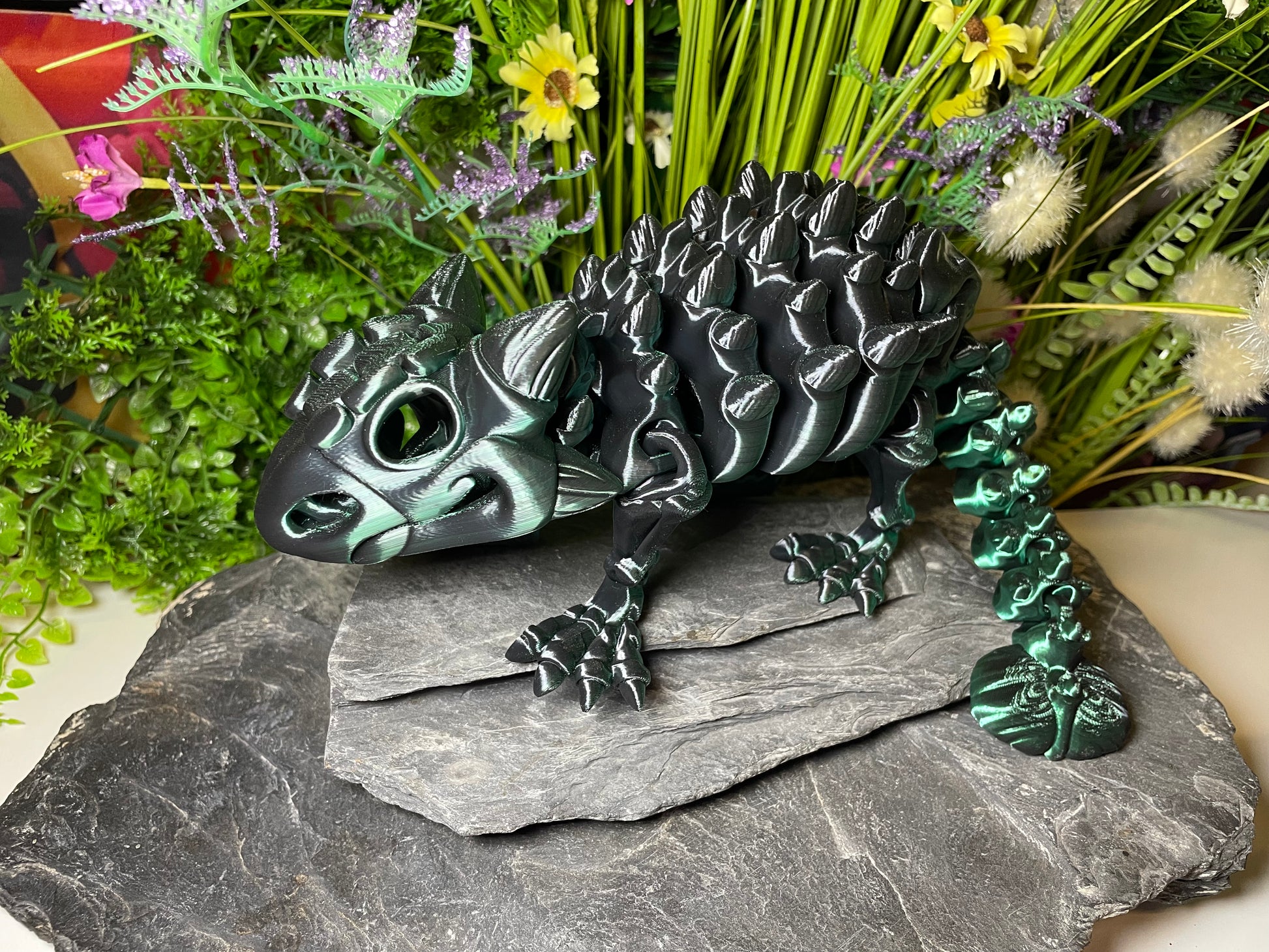Flexi-Skelett Ankylosaurus – Dino Figur 12cm | 3DruckAS