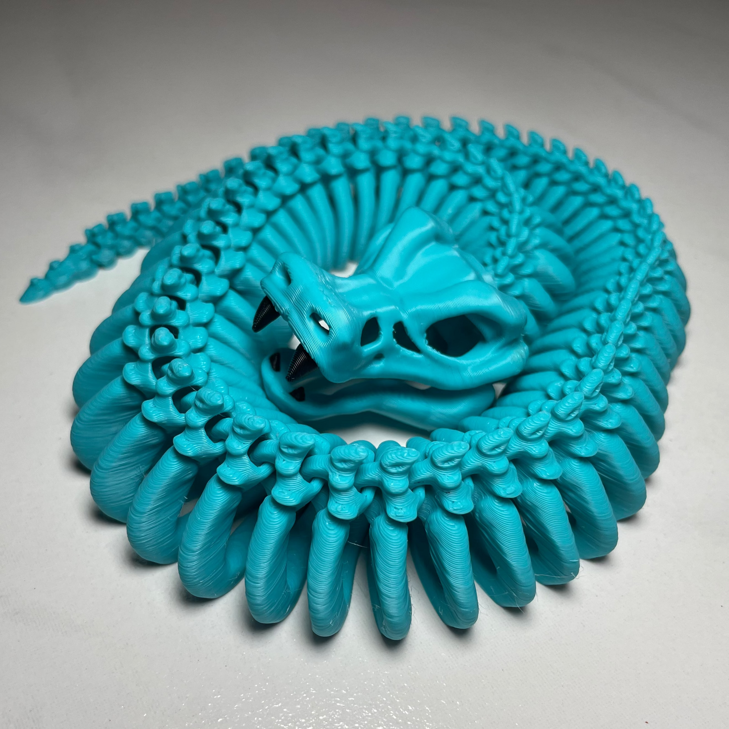 Small(45cm) Flexi Skelett-Schlange - Snake - 3D-gedruckt aus PLA