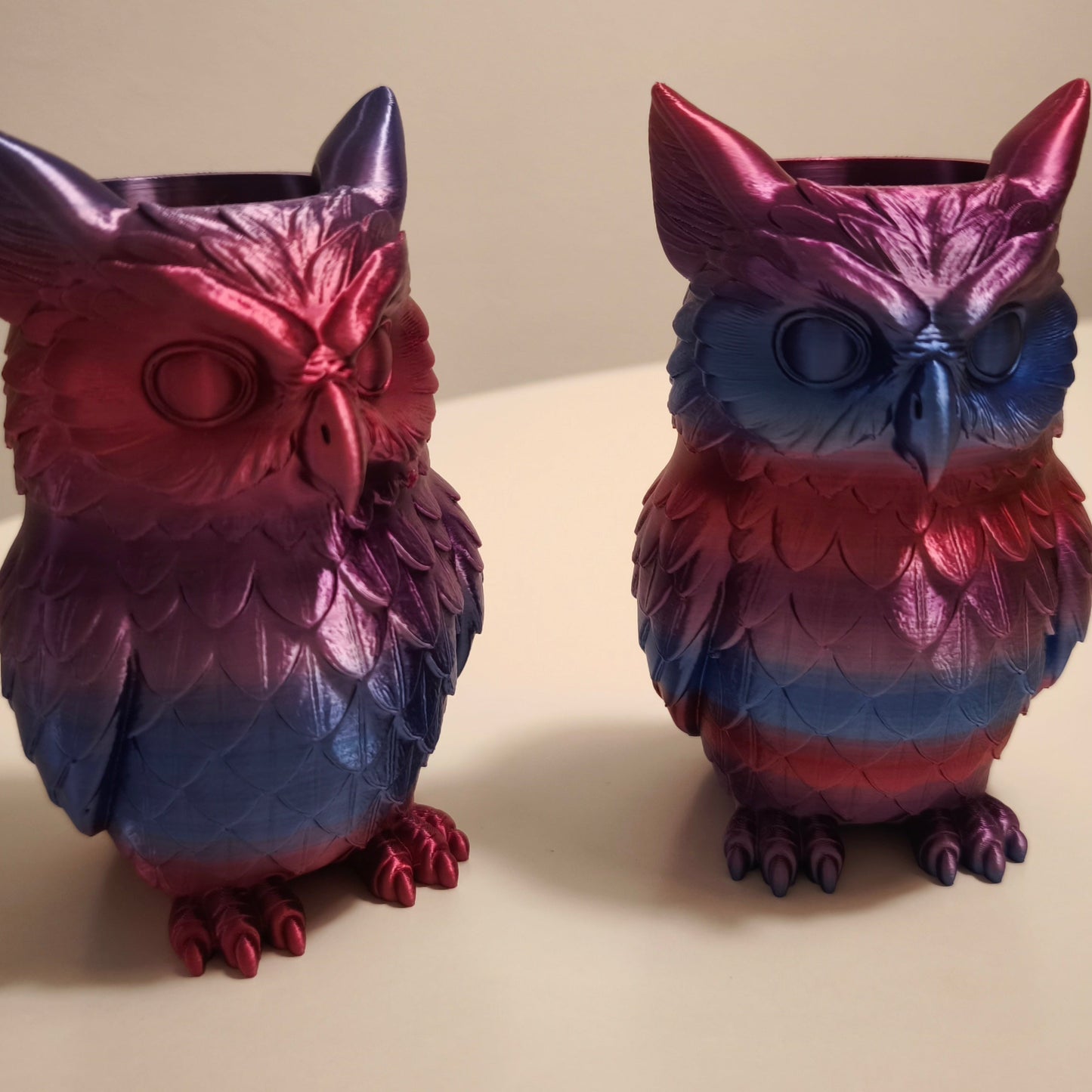 Eulen Stiftebecher | Schreibtischdeko & Organizer | 3D-Druck | 3DruckAS