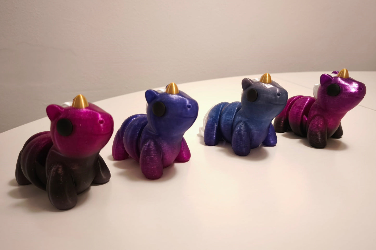 Einhorn Anna | Flexi | 3D-Druck Sammelfigur | 3DruckAS