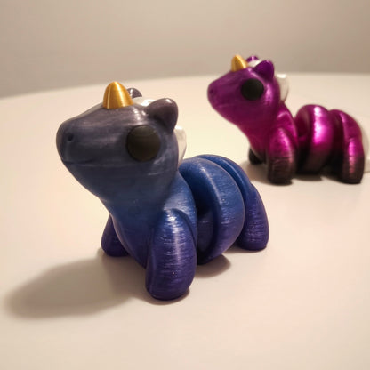 Einhorn Anna | Flexi | 3D-Druck Sammelfigur | 3DruckAS