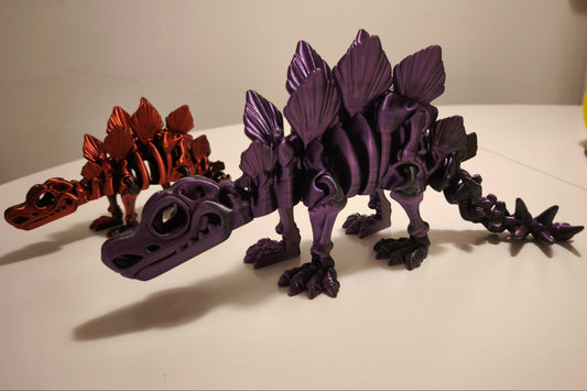 Stegosaurus XL | Flexi-Skelett | 3D-Druck Dinosaurier | Dino | 3DruckAS