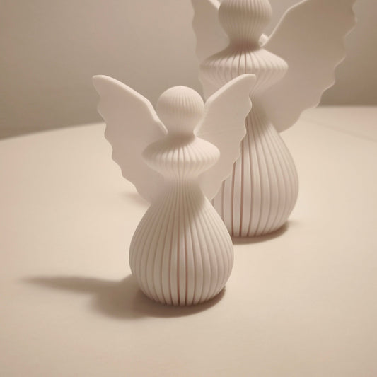 Engelsstatue – skulpturale Schutzengelsfigur zum Aufhängen | 3D-Druck | 3DruckAS