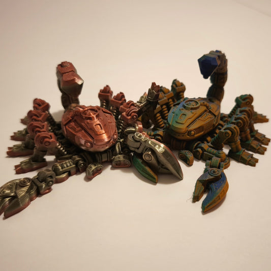 Cyber Skorpion | Flexi | 3D-Druck Sammelfigur | 3DruckAS