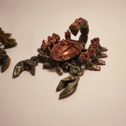 Cyber Skorpion | Flexi | 3D-Druck Sammelfigur | 3DruckAS