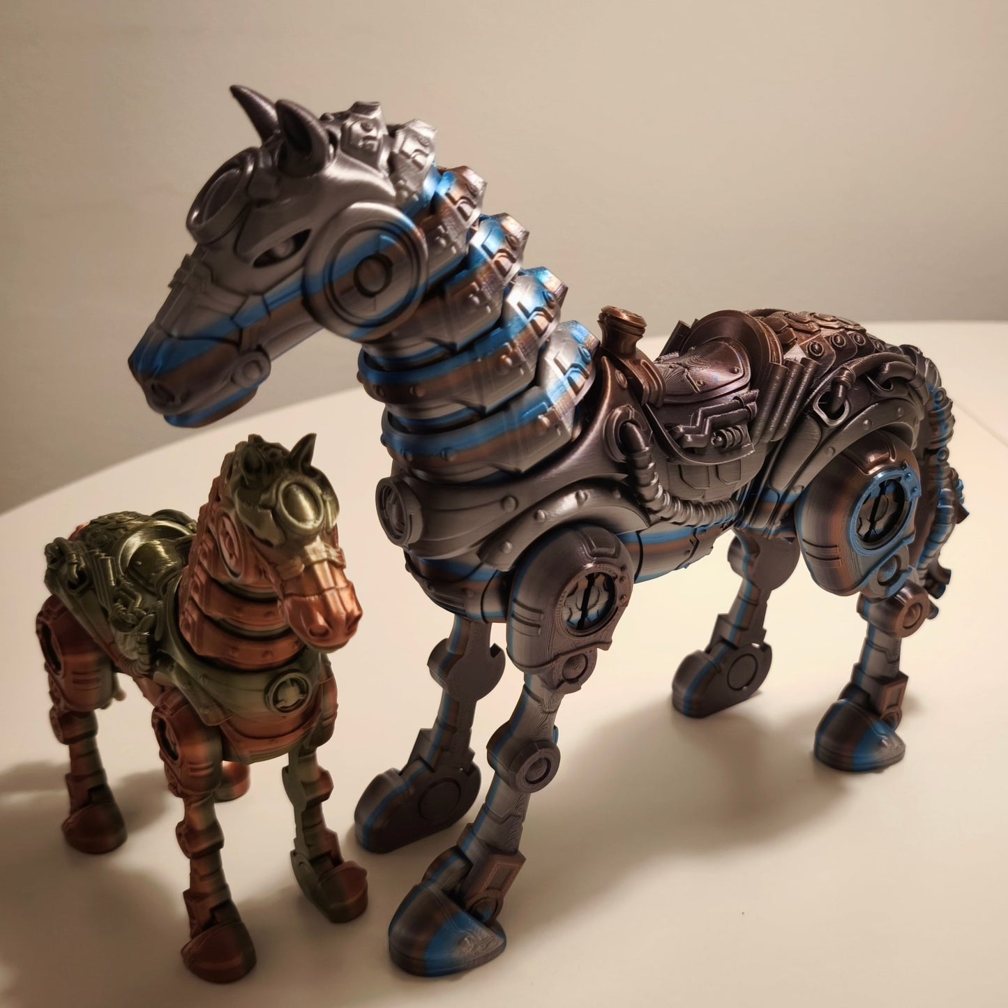 Cyber Titan XXL | Flexi-Pferd | 3D-Druck Sammelfigur | 3DruckAS