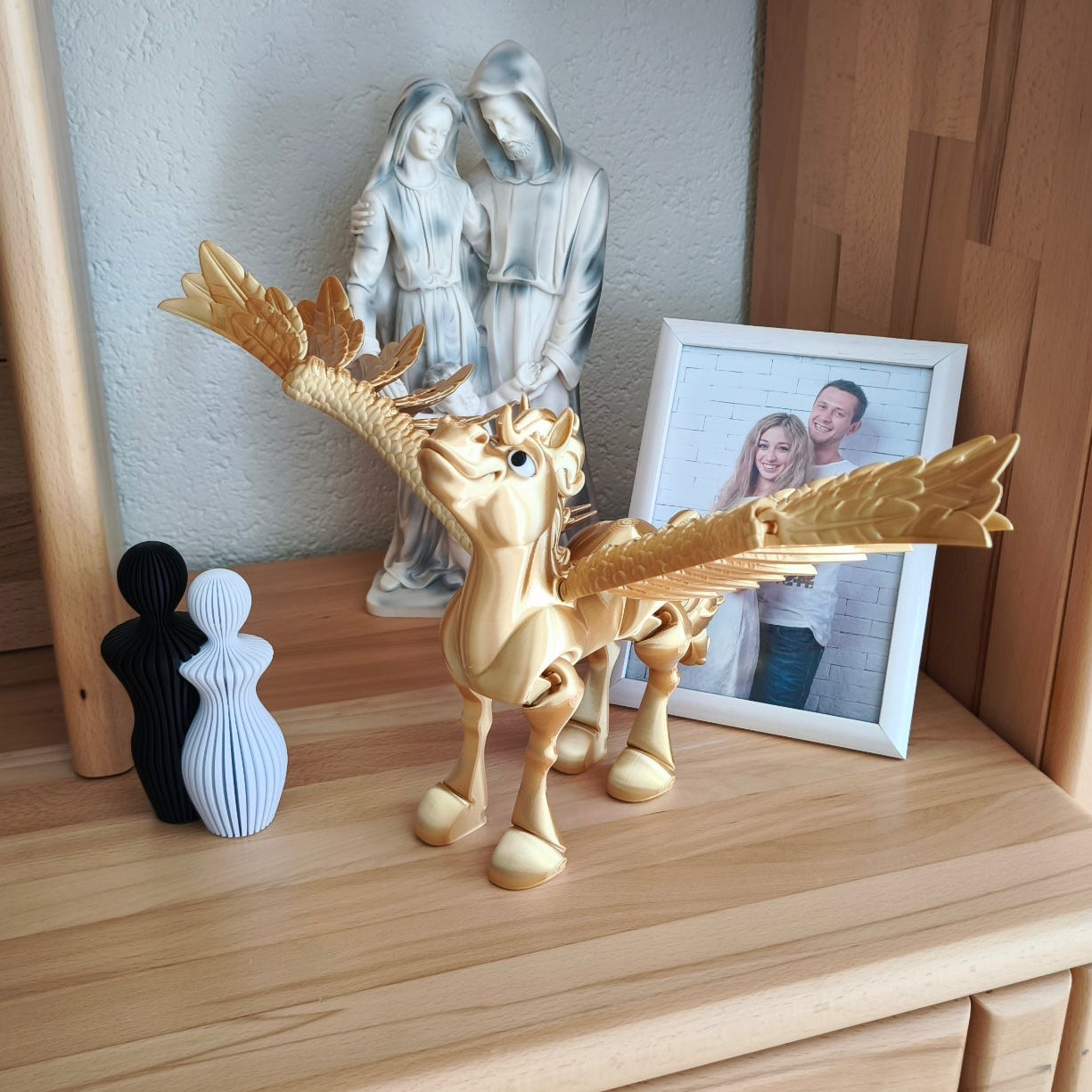 Pegasus Flexi-Figur XXL – Fliegendes Pferd | 3DruckAS