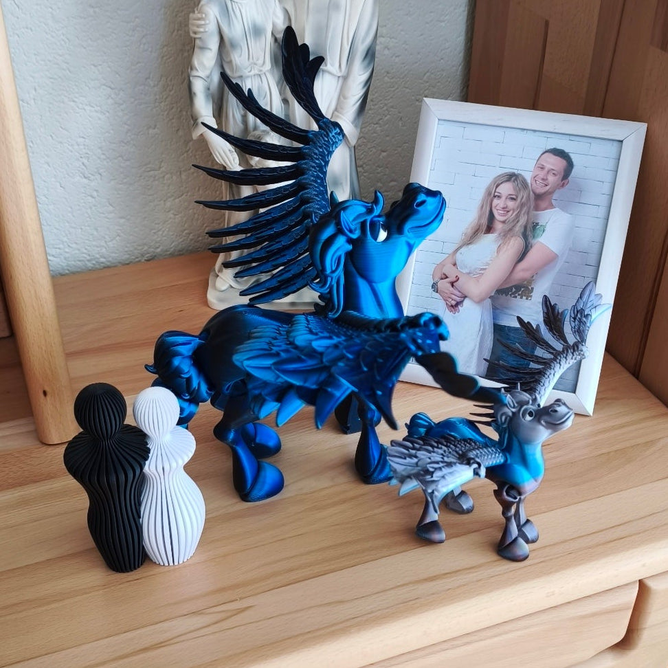 Pegasus Flexi-Figur XXL – Fliegendes Pferd | 3DruckAS