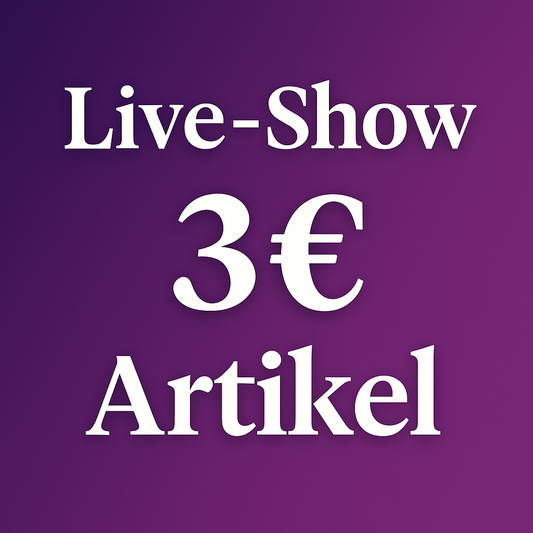 🛒 3€-Artikel – Live-Sale bei TikTok  Artikel-Nr.: 3DAS-2599-003