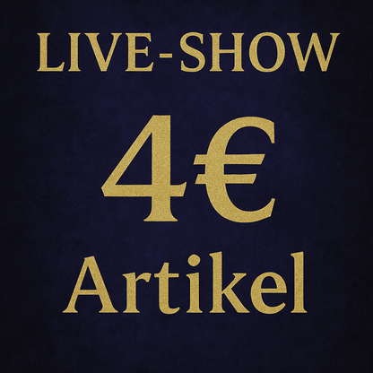 🛒 4€-Artikel – Live-Sale bei TikTok  Artikel-Nr.: 3DAS-2599-004