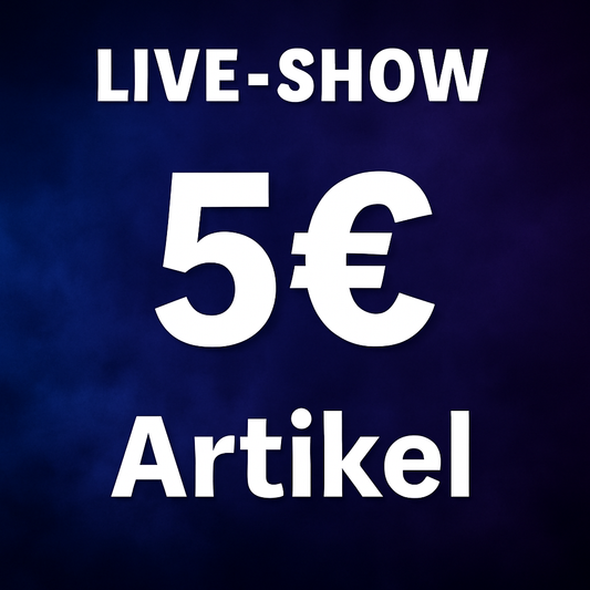 🛒 5€-Artikel – Live-Sale bei TikTok  Artikel-Nr.: 3DAS-2599-005